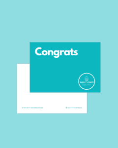 Congrats Postcard